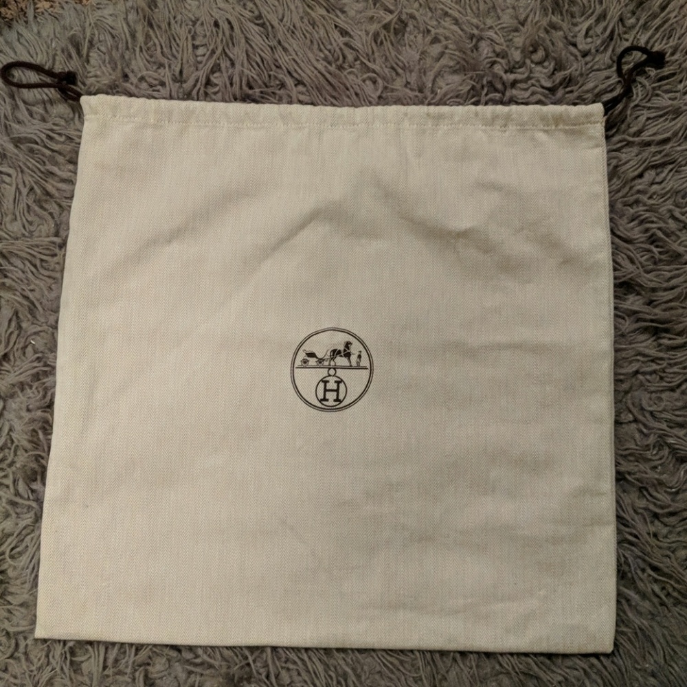 Authentic Hermes dust bag